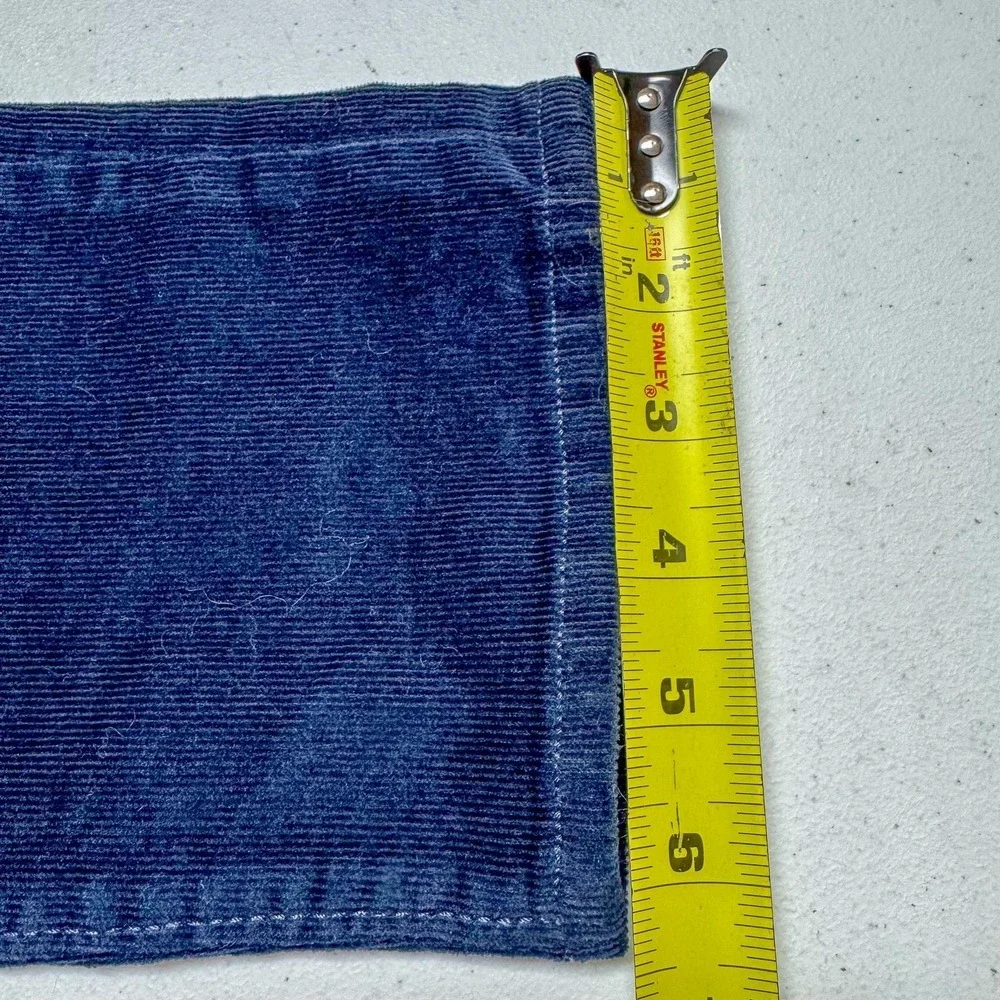 Banana Republic Corduroy Pants Mens 30x32 Blue Washwell Slim Stretch Casual NEW‎